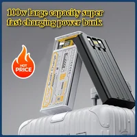 100W Large Capacity Super Fast Charging Power Bank 20000mah Mobile Power Supply 1