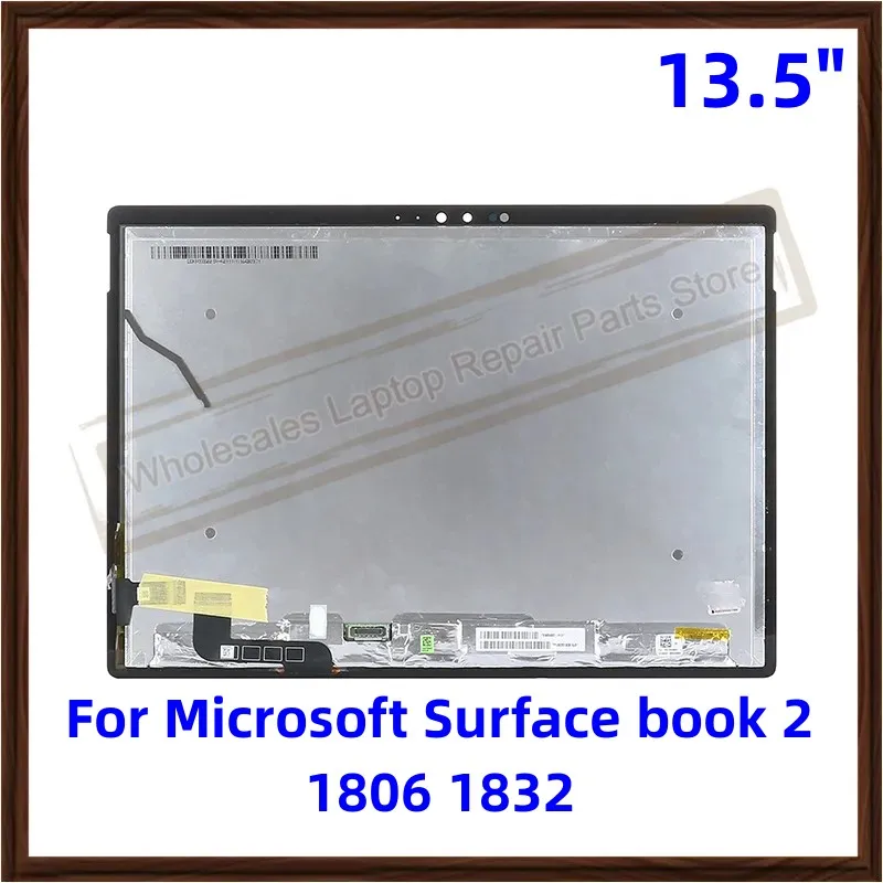 

Original 13.5" lcd touch screen 3000*2000 For Microsoft Surface book 2 1806 1832 LCD Display digitizer Assembly