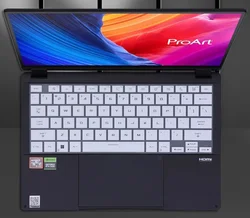 Clear TPU Silicone Laptop Keyboard Cover Skin Protector, 13 - Inch (White)
