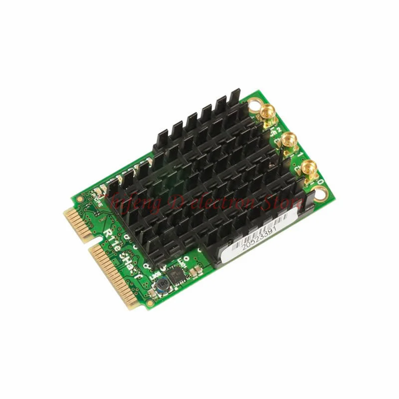 

MikroTik R11e-5HacT wireless network card 802.11ac 5GHz 640mW, miniPCl-e interface. For the new RB912 series