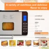 Bread Maker Machine 13 Program 2LB Bread Maker, Bread Machine with 3 Loaf Sizes and 3 Crust Colors, Breadmaker with Fruit & Nut 2