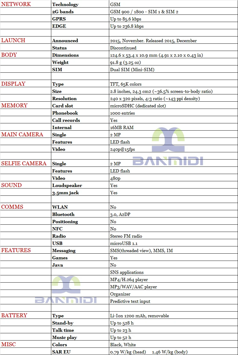 Original 230 Single Sim Version GSM 900/1800 Unlocked Mobile Cell Phone More Keyboard. Can't Use in North America and Australia