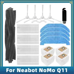 For Neabot NoMo Q11 RS0030W Robot Vacuum Cleaner Spare Parts Accessories Main Side Brush Hepa Filter Mop Rag Cloth Dust Bag