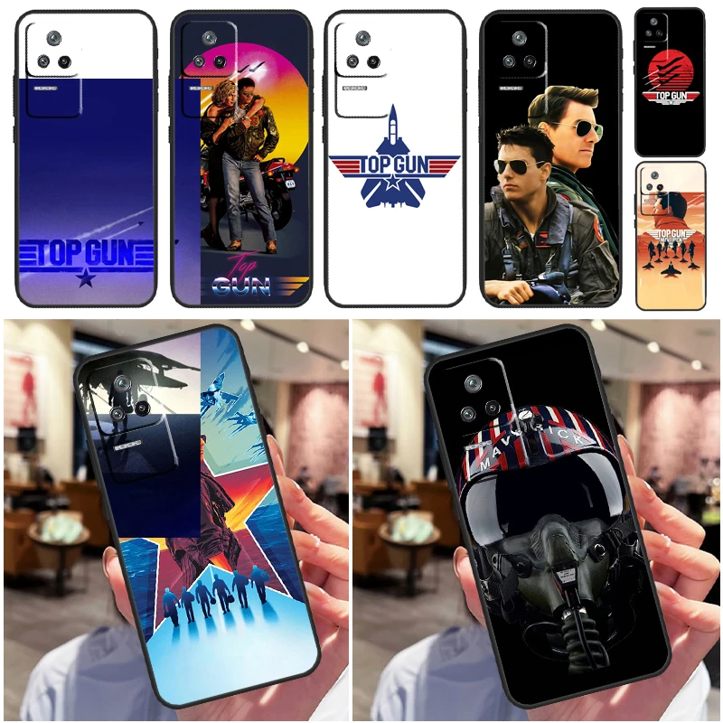 Custodia Per Film Maverick Top-Gun Per Xiaomi 13 12 Lite 12X 11T 12T Pro Cover Per Poco F5 X5 X3 Pro X4 F4 Gt F3 C40 M5S