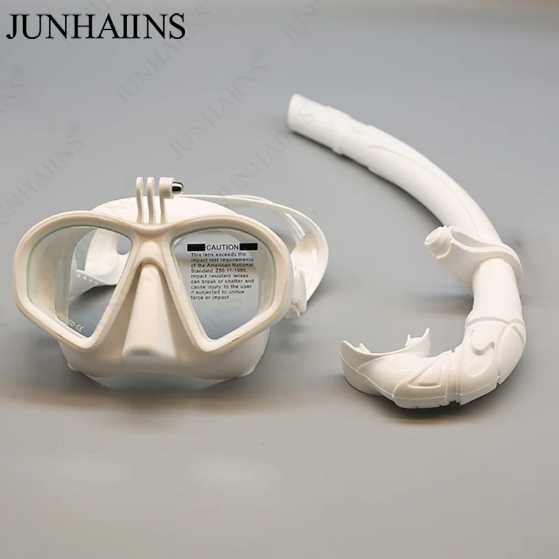 Diving Mask Snorkel Set with Mount 3