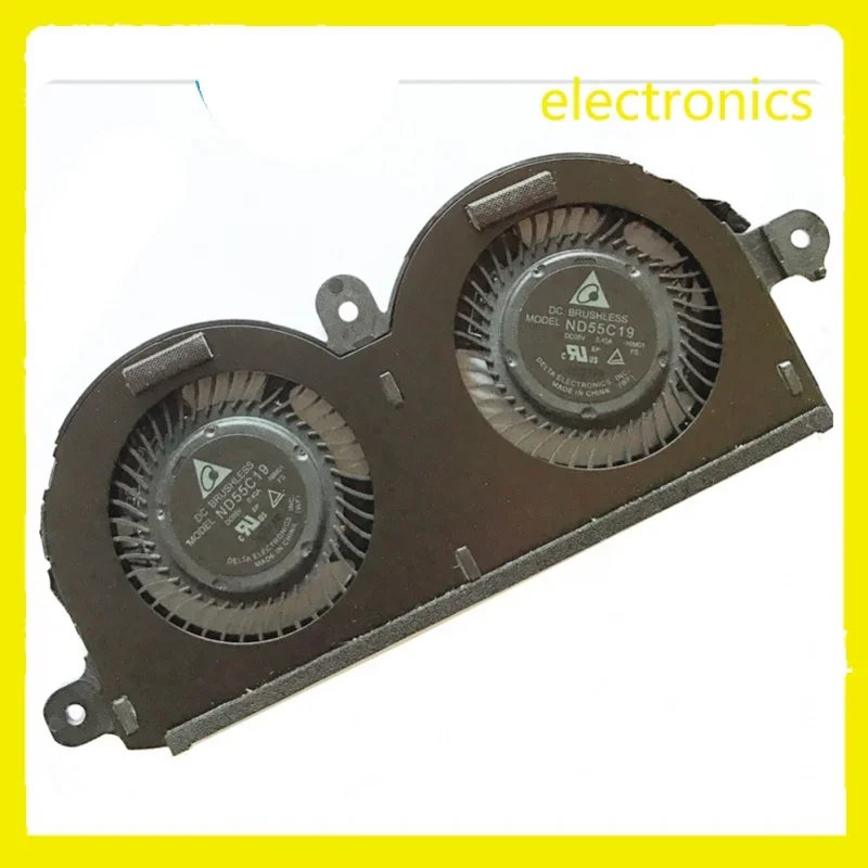 Nuovo Laptop Cpu Notebook Pc Per Dell Xps 13 9370 Ventola Di Raffreddamento Di Raffreddamento 0980Wh 980Wh Cn-09 80Wh Nd55C19-16M01 Dc05V 0.40A Xps13 