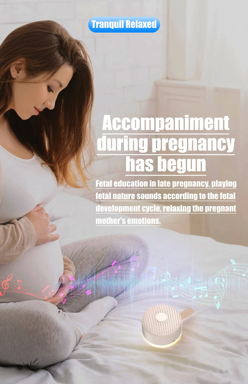 Intelligenter Lautsprecher Zur Babyschlafhilfe Mit White Noise_voghion.com