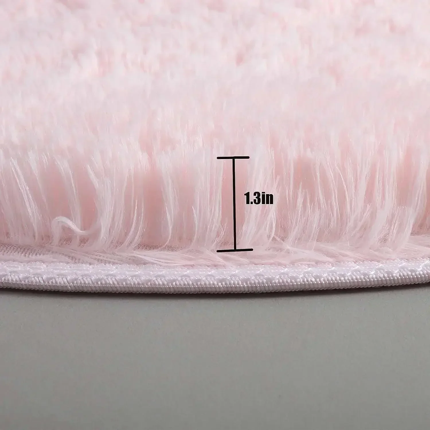 Super Soft Plush Round Rug Mat Fluffy White Carpets For Living Room Home Decor Bedroom Kid Room Decoration Salon Thick Pile Rug 5