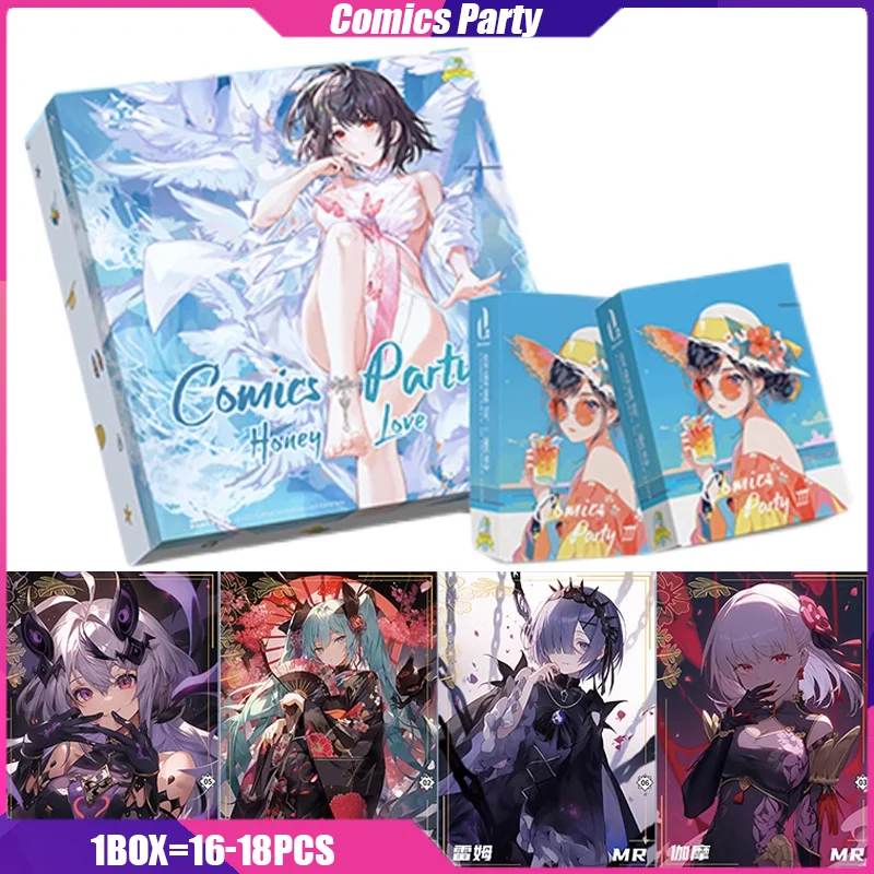 

Goddess Cards DOUQU Comics Party 3rd Anime Figure Playing Cards Mistery Box Board Games Booster Box Toys Birthday Gifts