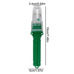 Enhanced Waterproof LED Marine Signal Light for Fishing and Buoy Warning (Green)