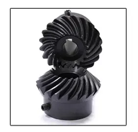 Description Picture 5 of item1 Set 45# Steel 1M 20T to 60T Spiral Bevel Gear M1 Modulus 1:3 90 Degrees Differential Gear Same Ratio Diameter 6mm 8mm Hole