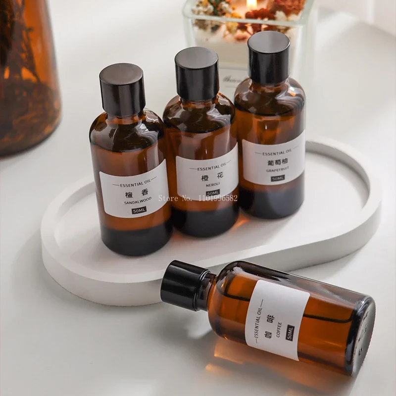 50ML/ Bottle Aromatherapy Candle Lasting Fragrance Natural Essential Oil DIY Candle Wax Sheet Gypsum Making Auxiliary Material