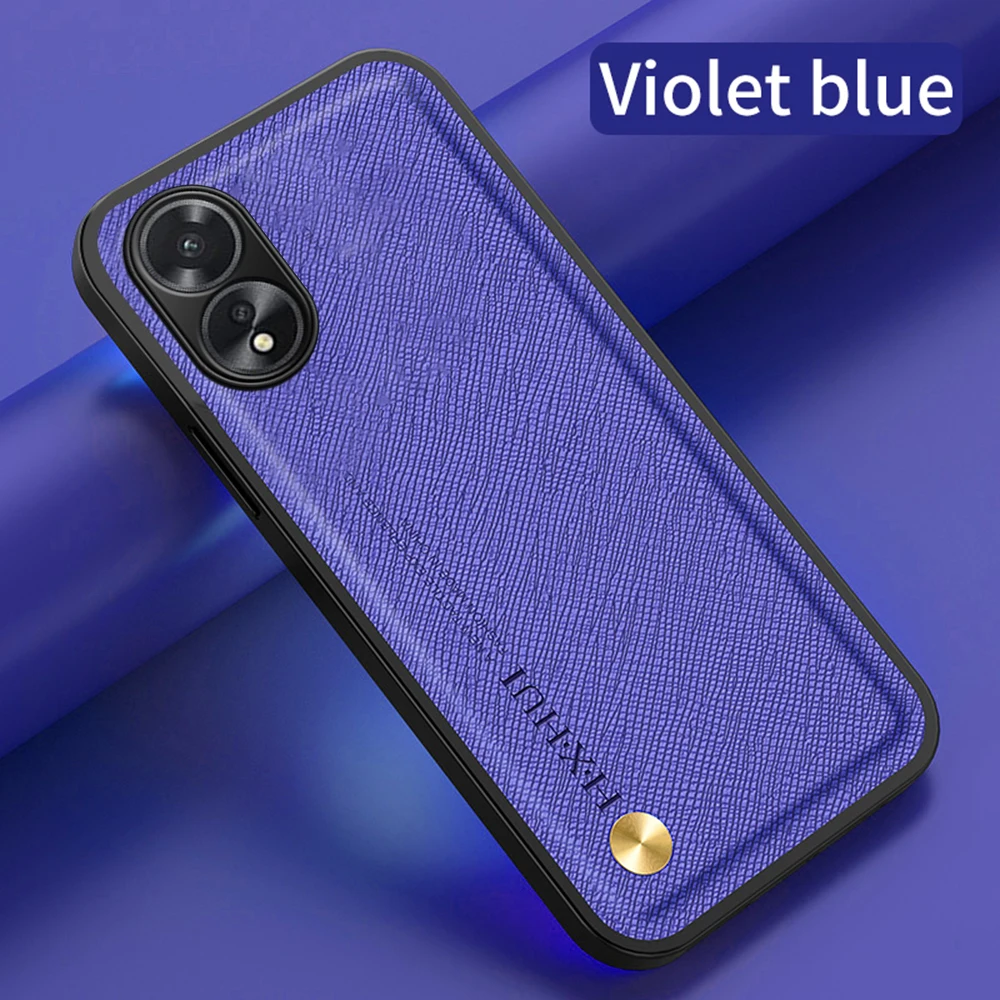 For Oppo A38 Case Cross Leather Camera Shockproof Cover Appo A78 4G A98 5G  OppoA38 A 38 38A 2023 Car Magnetic Holder Funda Coque - AliExpress