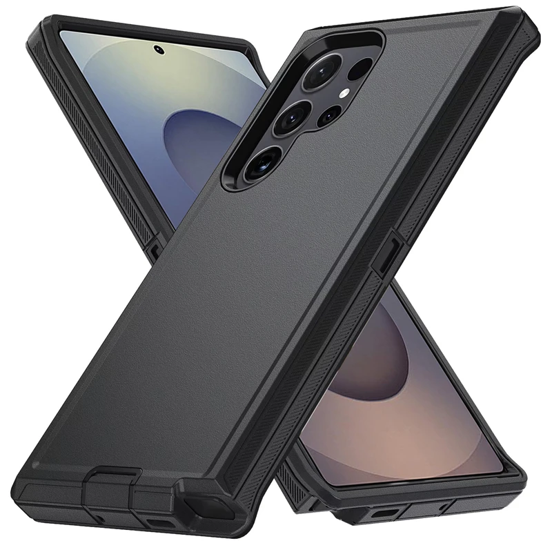 Ultimate Shockproof Defender Armor Phone Case with Stand - Military Grade Protection Cover