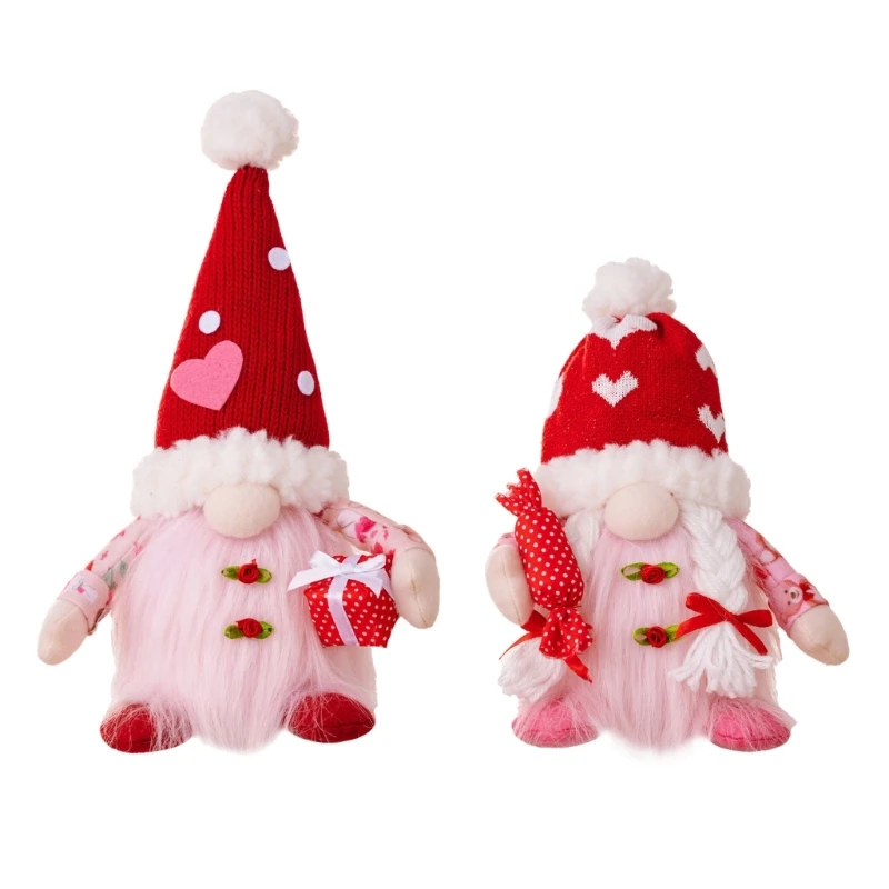 

Unique Glowing Gnomes Perfect Gift for Valentine's Day or Room Decoration Glow Gnomes Plush Gift for Loved One