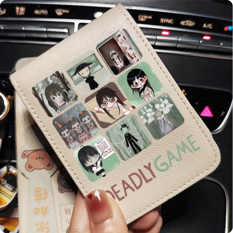 Anime Deadly Game Cartoon Fashion Wallets PU Purse Card Holder Money Bag Gift B1298 Cosplay