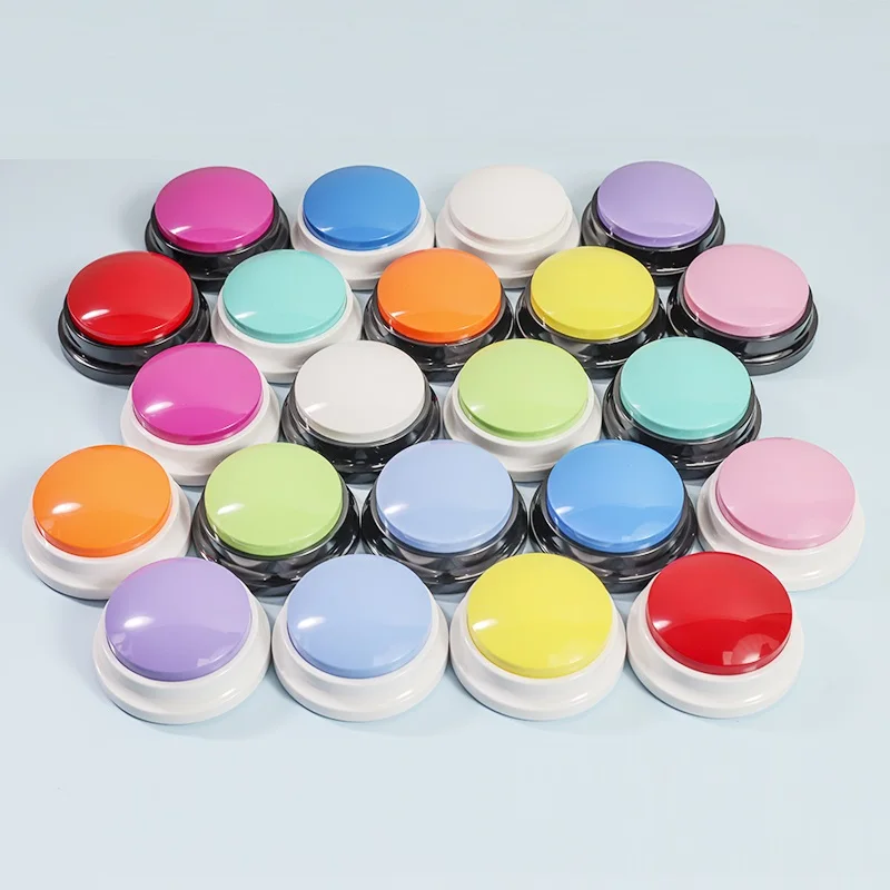 Pet Buttons for Communication Talking Voice Recording Dog Speaking Recordable Buttons Cat Training Funny Gift for Answer