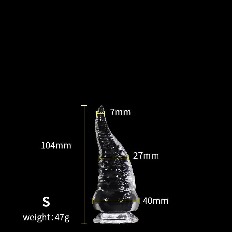 Transparent Soft Dildo Octopus Tentacles Big Anal Plug Anus Expansion Vaginal Dilator Alien Dick Butt Plug Adult Sex Toys 18+