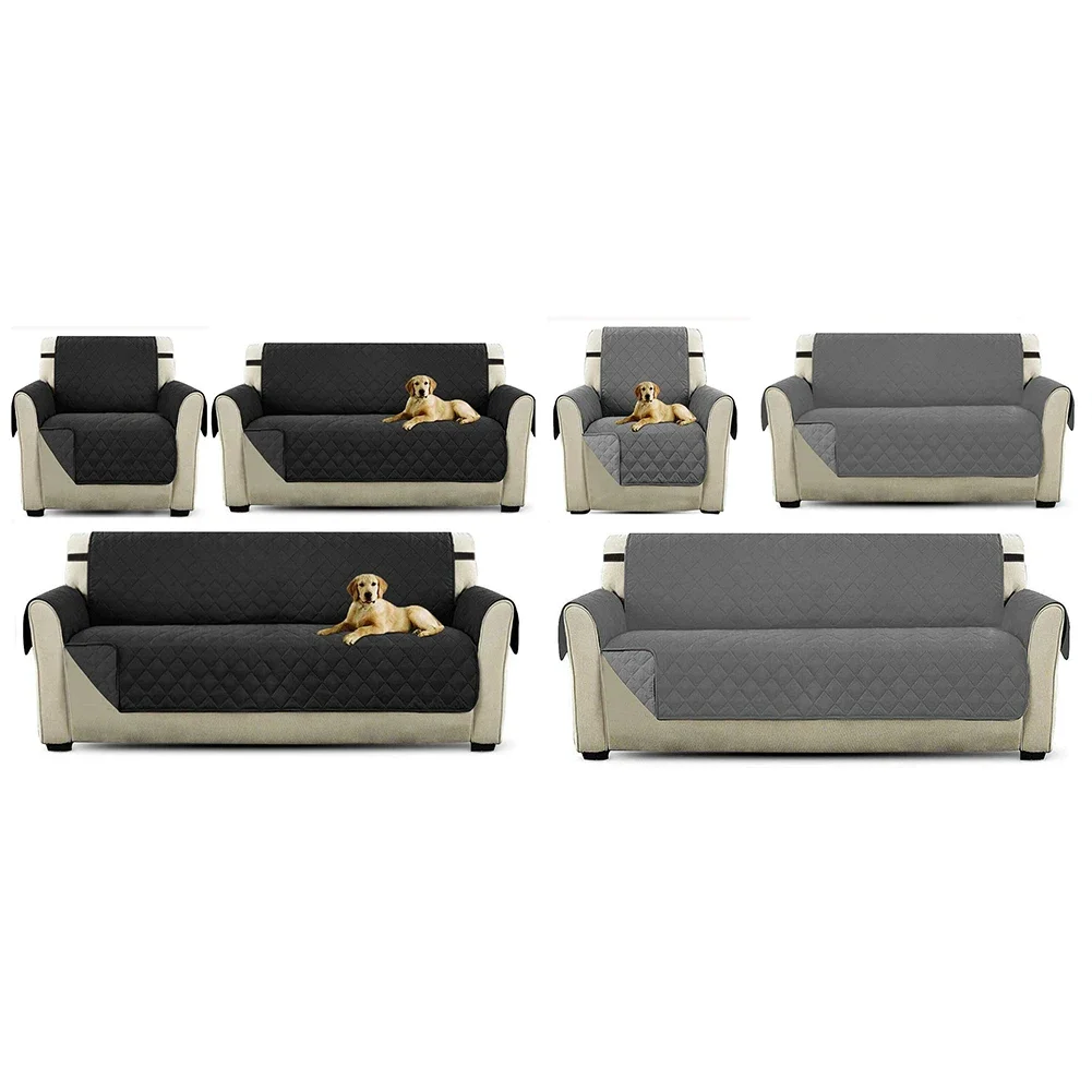 

Sofa Cover Splash-proof Abrasion-resistant Mat Furniture Protector Slipcovers Reversible Home Living Room Sofa Cushion Cover