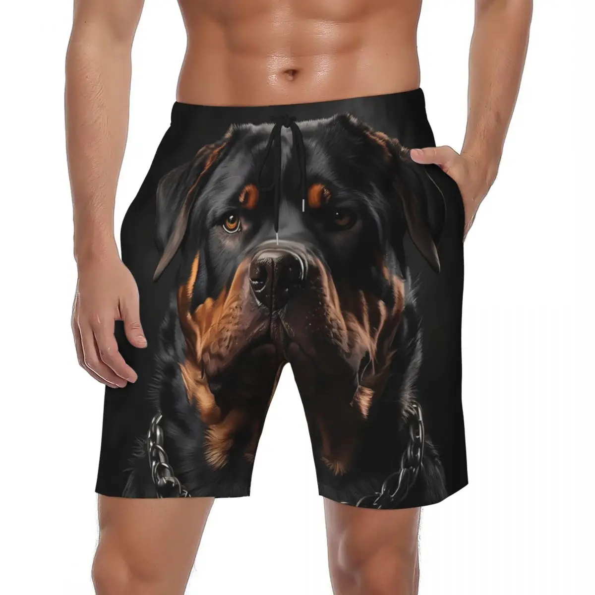 

Шорты для спортзала с собаками и животными Kawai, летние модные забавные короткие штаны Y2K, мужские удобные тренировочные плавки на заказ «сделай сам»