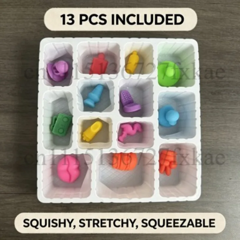NeeDoh 2026 Calendar Halloween Advent Calendar 24 Days, Spooky Squishy Slow Rise Stress Relief Toys Countdown Gift Box