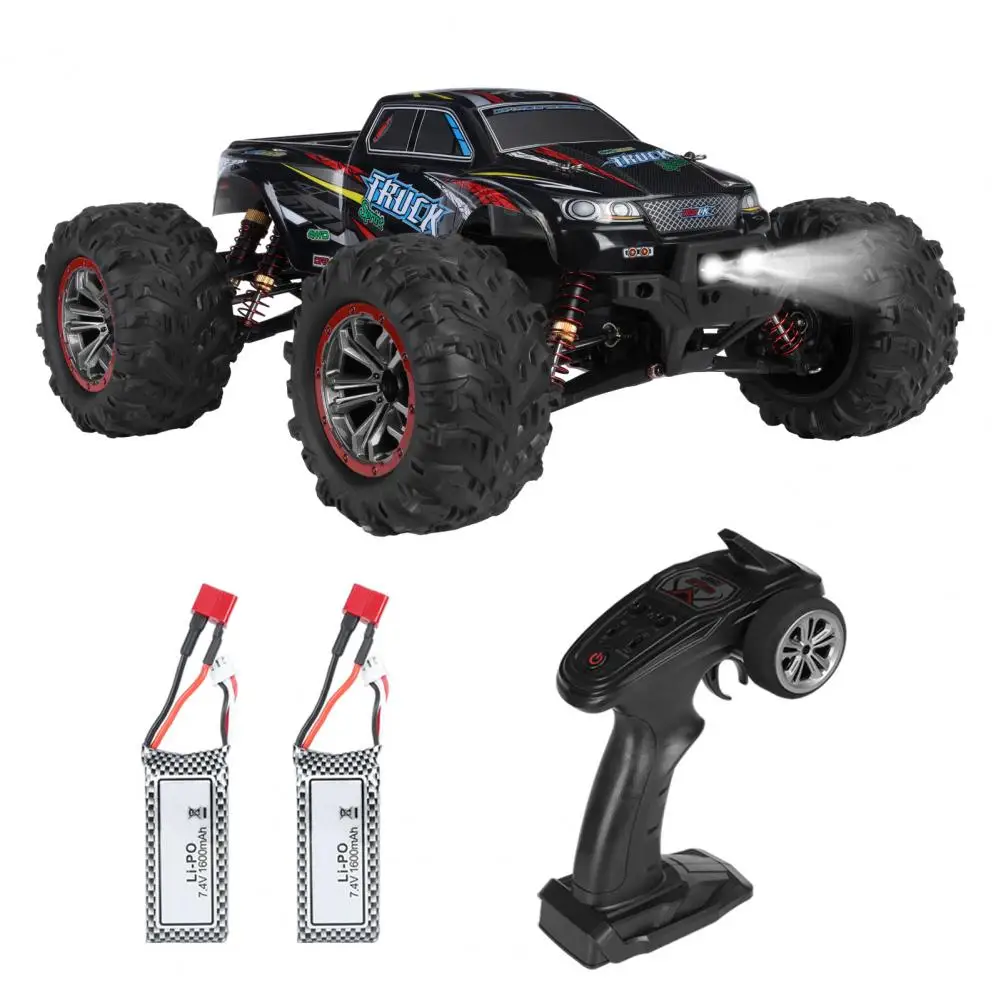 1:10 Scale Fast Brushless Motor RC Car, IPX5 Waterproof RC Truck with Max Speed 50KMH, Big Wheels, 2.4G High Speed Off-road Remo 5