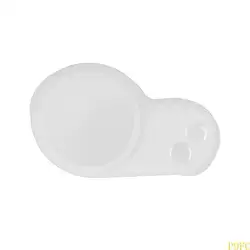 Waterproof Silicone Protective Cover for Electric Scooter Display (White)