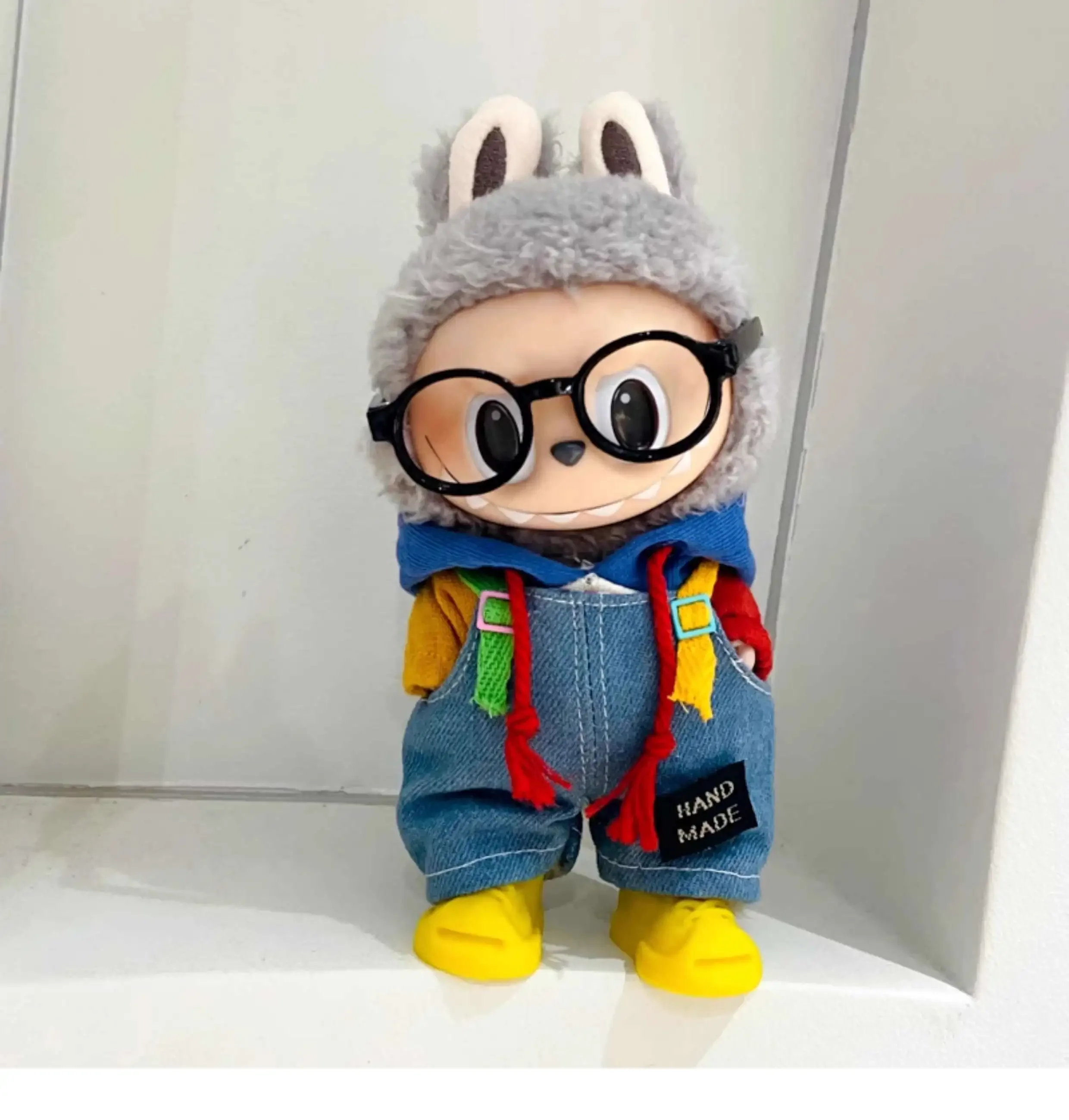 17cm Labubu Mini Plush Doll'S Clothes