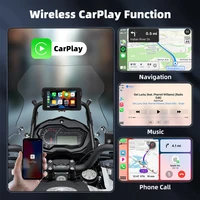 5 inch Wireless Navigation Motorcycle Carplay GPS WiFi Portable Motorcycle Android Auto Digital Monitor Dashboard TPMS USB C - Image 2