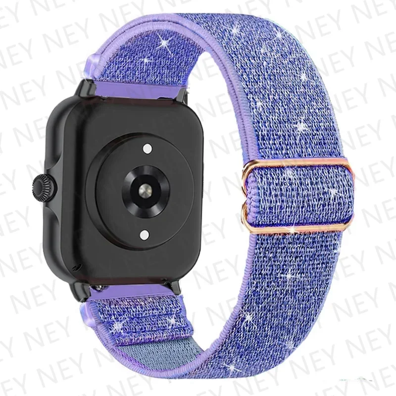 Shiny Elastic Smartwatch Strap - Available in 20mm/22mm Sizes
