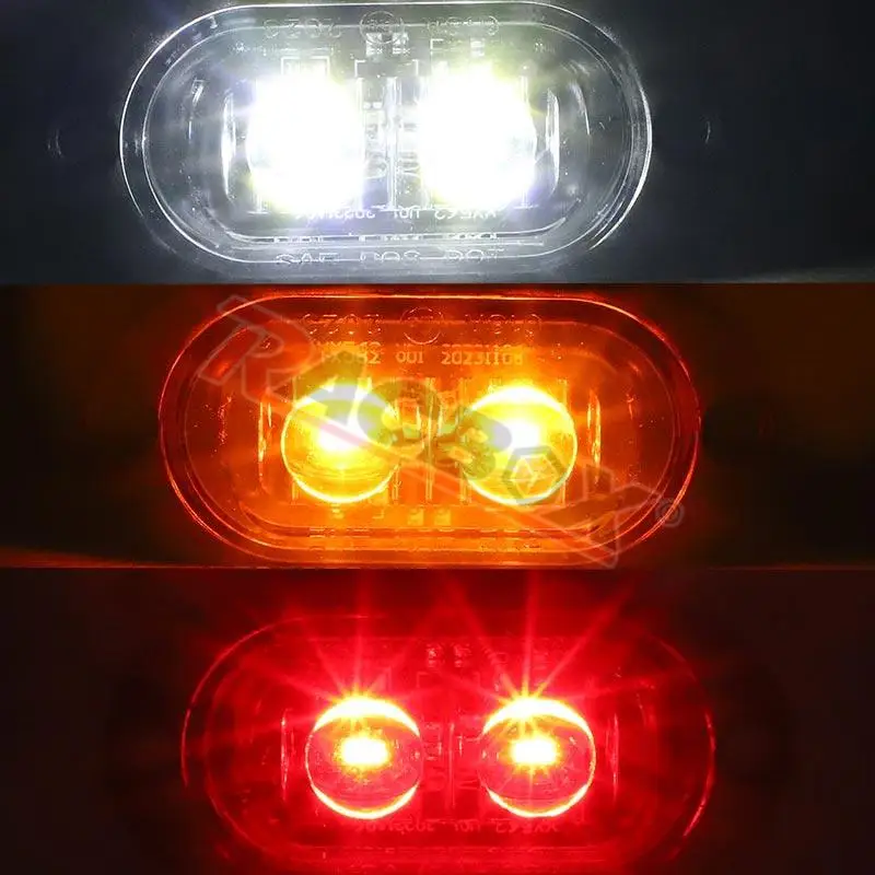 LED ̵ Ŀ Ŭ Ʈ, DOT E8 ũ  ǥñ, DAF Ʈ ƮϷ  ĳ RV θ ڵ ׼, 12V, 24V