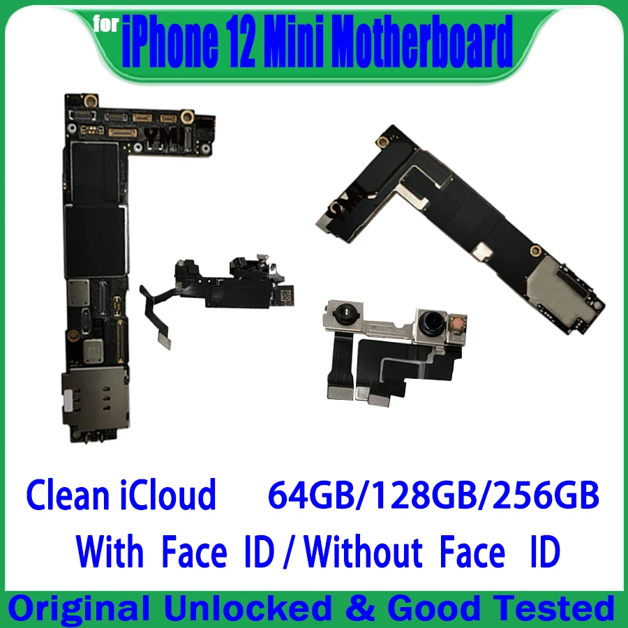 

Оригинальная разблокированная материнская плата чистого iCloud для iPhone 12 MINI материнская плата поддержка обновления для iPhone 12 Mini логическая плата 64 Гб 128 ГБ