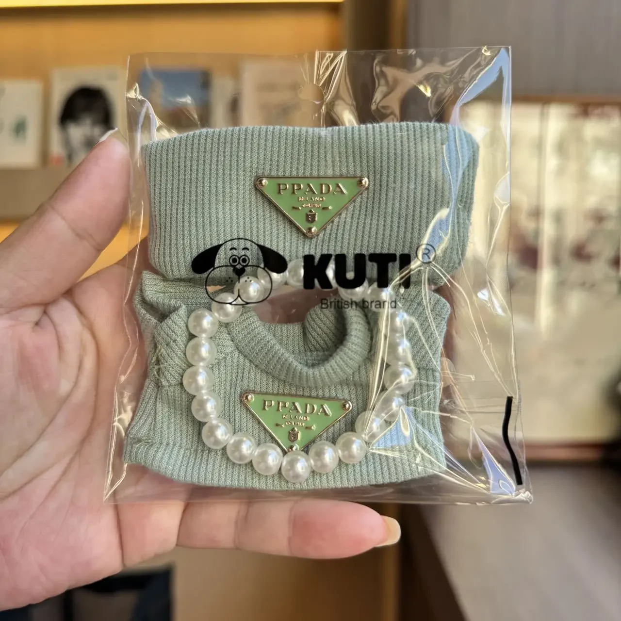 Conjunto de punto Labubu