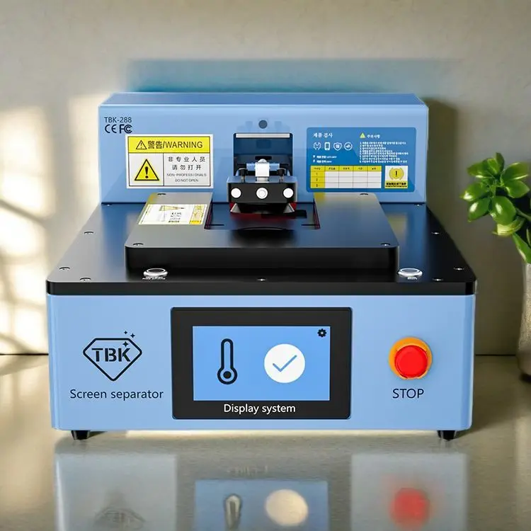 TBK 288 Smart Automatic Screen Splitting Machine Intelligent Control LCD Screen Separator Machine Built-In Vacuum Pump