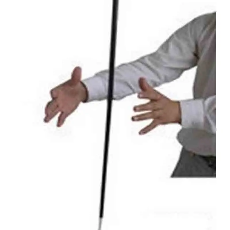 

Aluminum Dancing Cane-Black - Magic Trick, Accessories,Stage Magic Props,Coin,Close Up,Comedy,Magia Toys Classic Joke Gadget