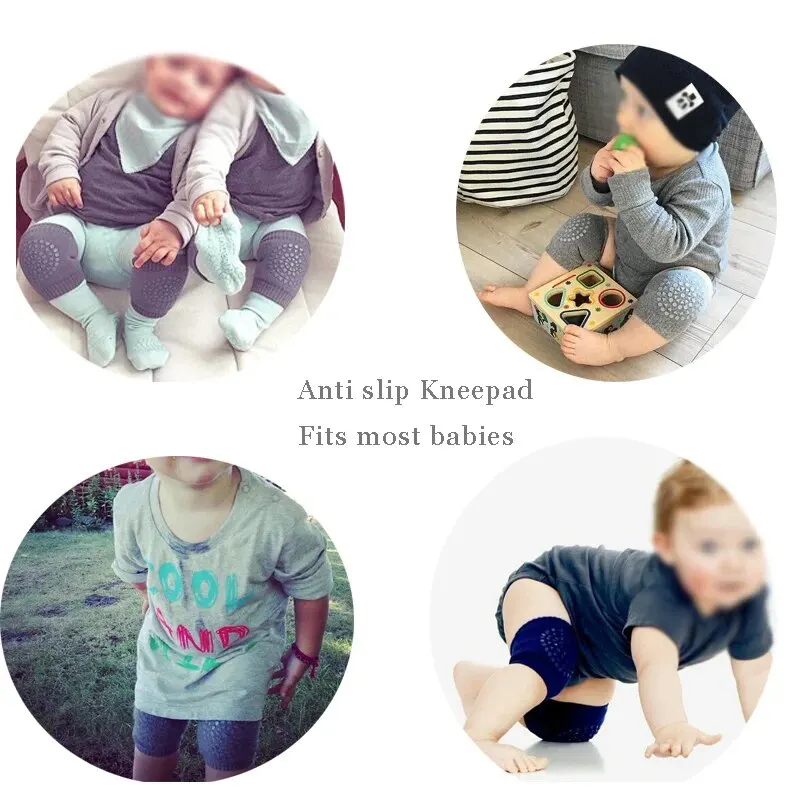 3 Paia Ginocchiere Per Bambini Che Gattonano - Morbide, Traspiranti E Regolabili, Con Design Antiscivolo - Foto 2
