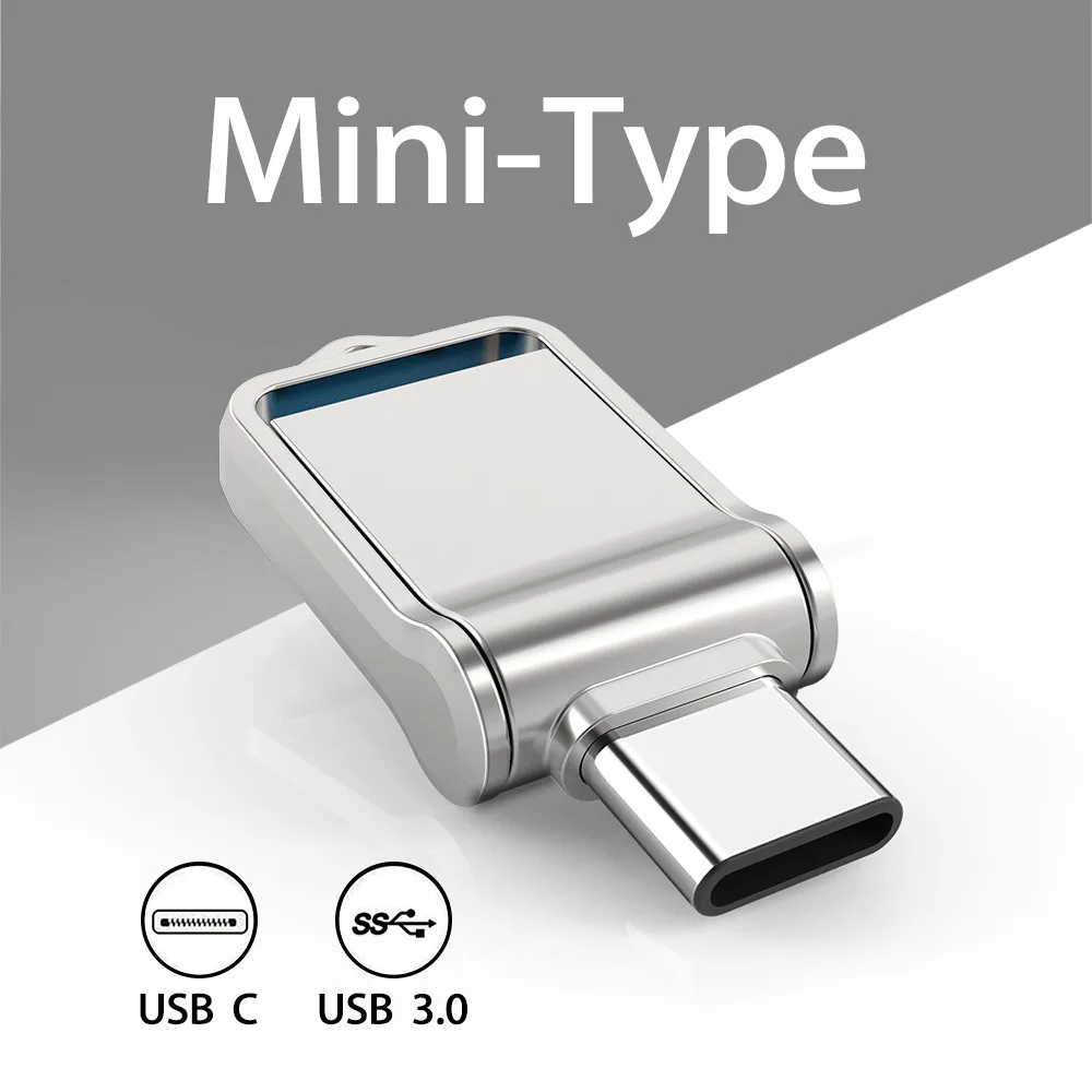 For iPhone ios Samsung OTG Flash Drive Memory Stick USB Pendrive Type-C  Adapter