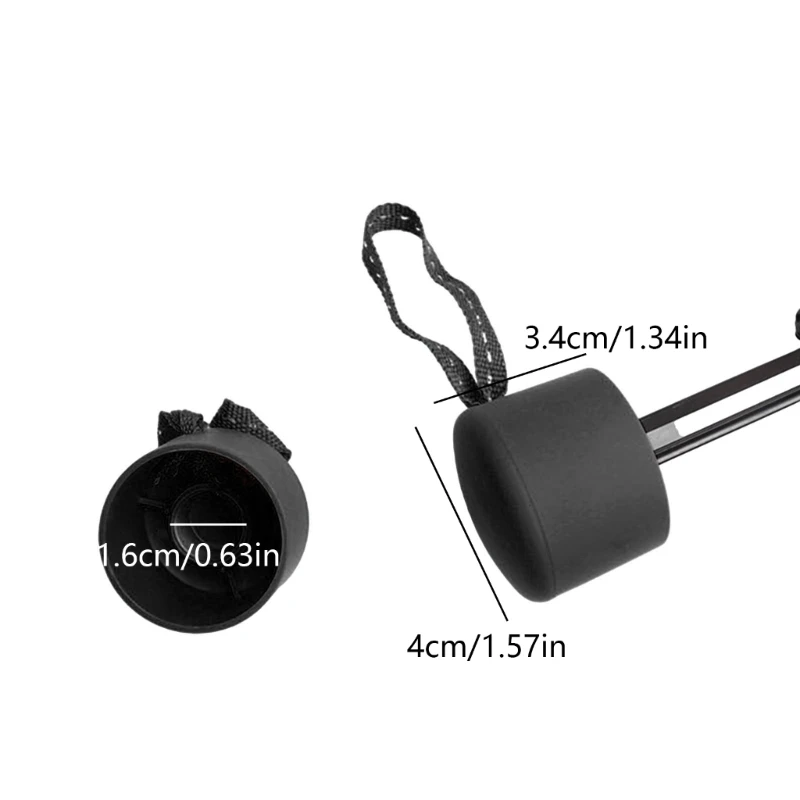 Universal Umbrella Handle Grip Replacement for Thread Diameter 15 To 16mm Durability NonSlip Designs Easy Installation