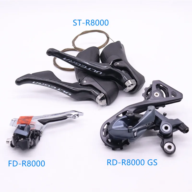 SHIMANO ULTEGRA R8000 22 speed groupset derailleur RD FD STI R8000