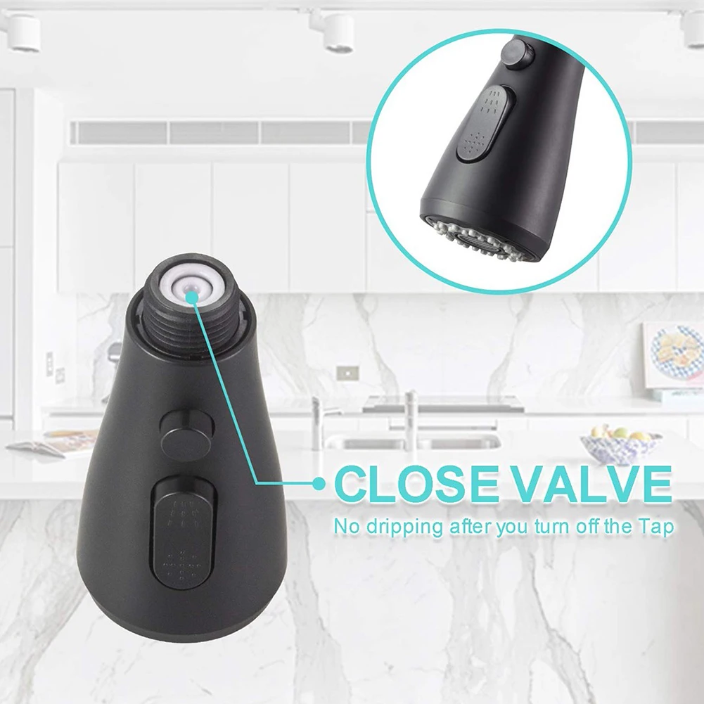 360&deg; Faucet Sprayer Head Universal Rotation Pull Out Spray Kitchen Tap Replacement faucet sprayer