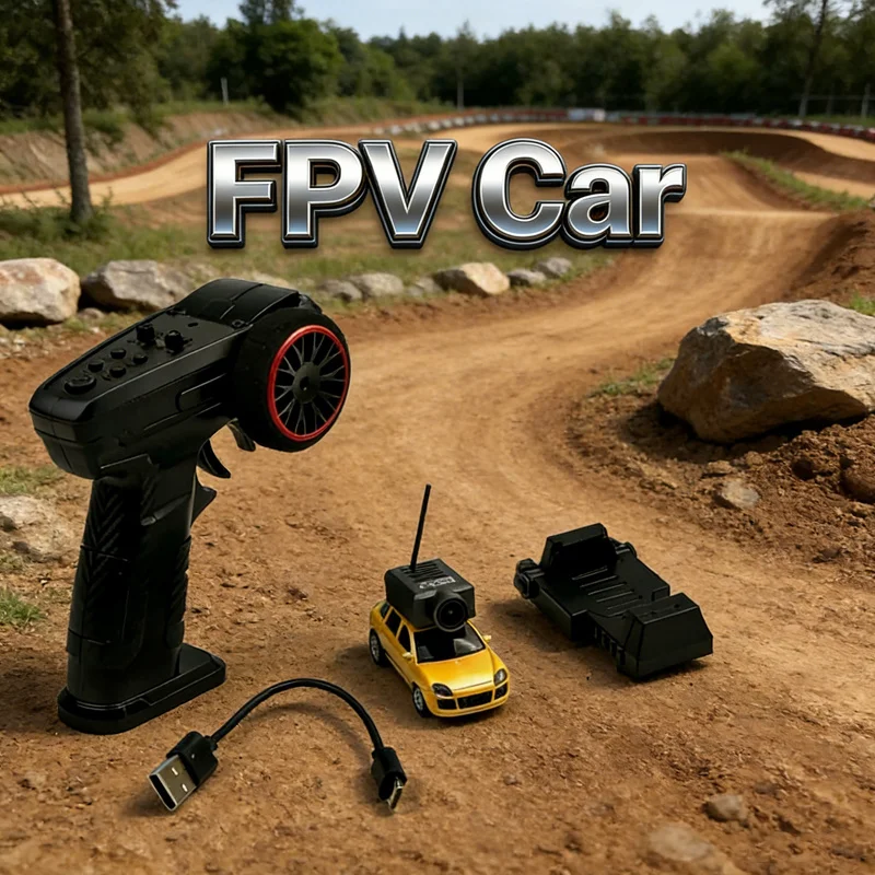 Wltoys 1:64 RC카 카메라 FPV 1인칭 뷰 미니 원격 조종 자동차, 데스크탑 레이싱용, 휴대폰 앱 연결, 충전식