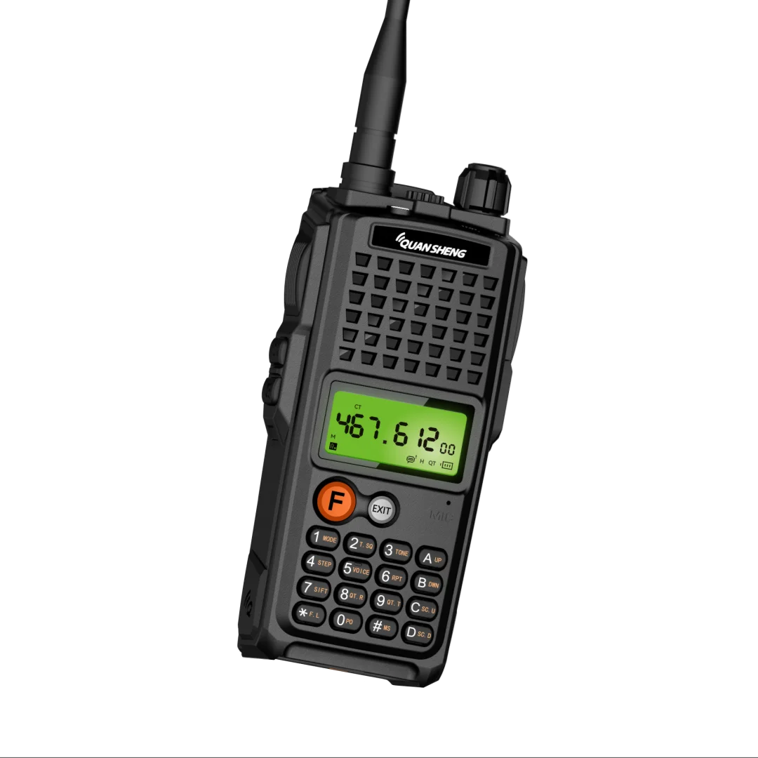 Quansheng TG-K10AT 10W Walkie Talkie 10km K10AT radio 10km UHF400-470MHz Two-way Radio 4000mAh battery walkie talkie