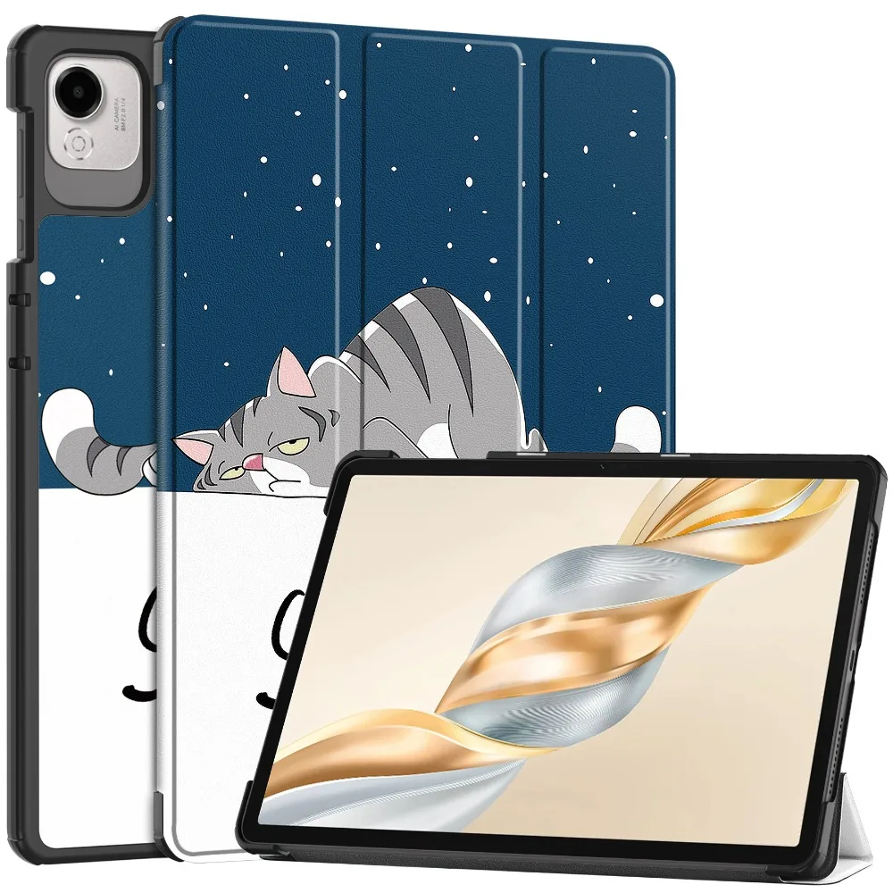 Premium Trifold PU Leather Stand Tablet Cover - 11.5 Inch