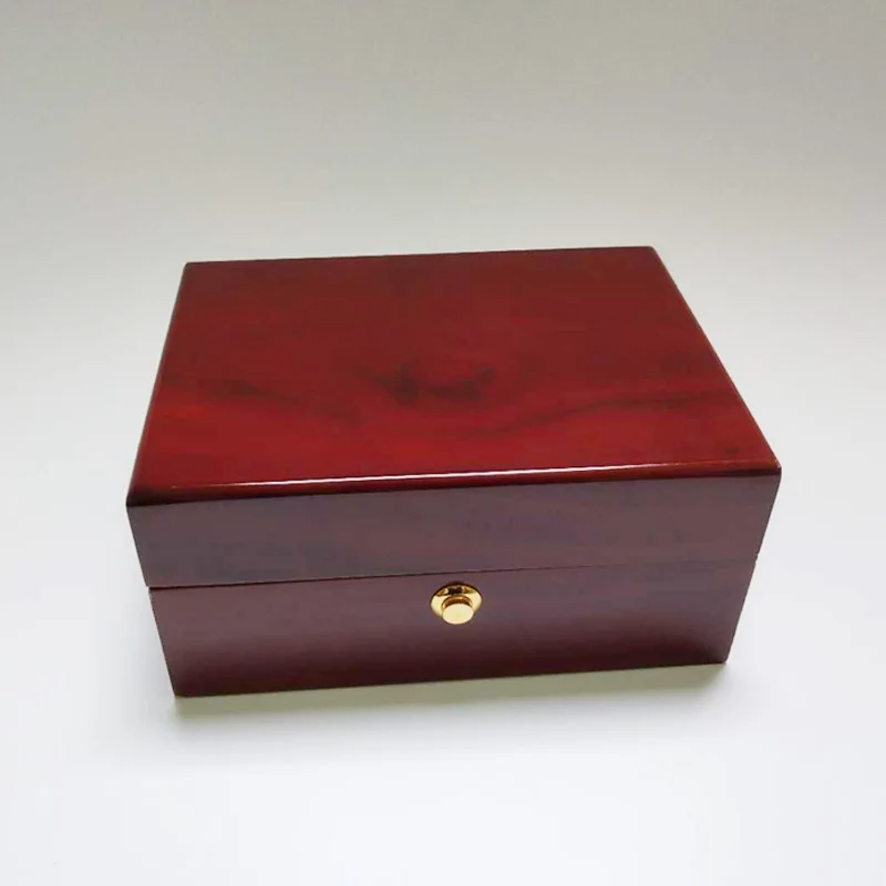 

High Technology 4.3 Inch LCD Screen Video Box Wood Material For Watch Packaging