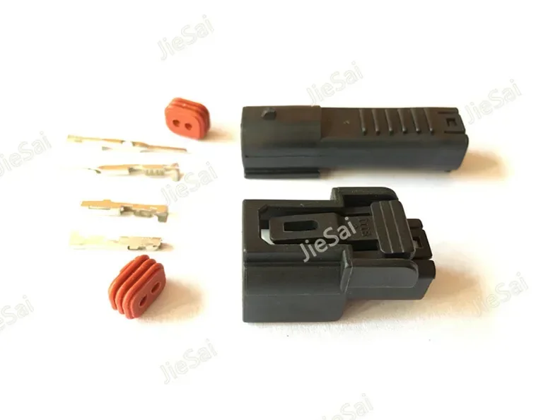 Description Picture 3 of item2 Pin 6189-6904 Female Male Automotive Fuel Injector Electronic Waterproof Connector For Honda CB400 Accord