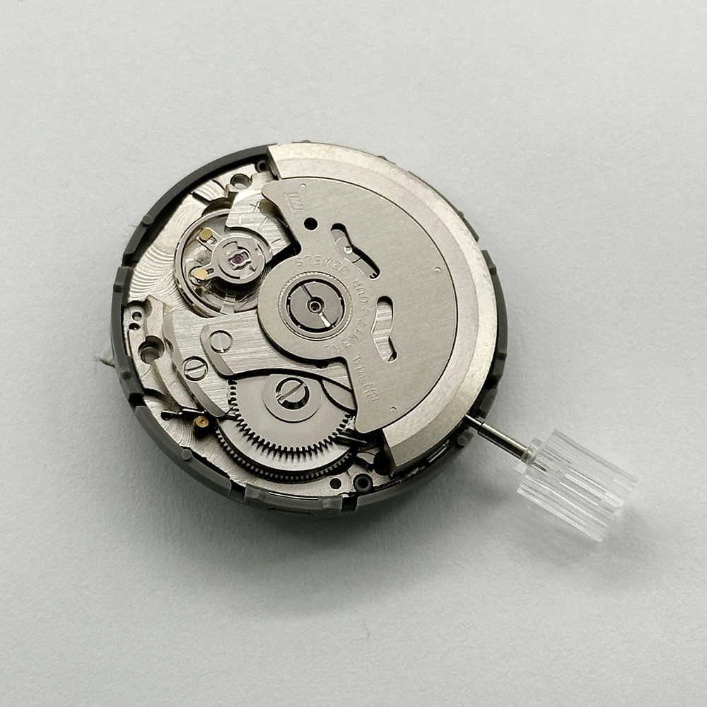 Watch Movement GMT NH34 Automatic Mechanical Black 3H Datewheel High Accuracy 24 Jewels NH34A 4R34 24H Hand GMT Function