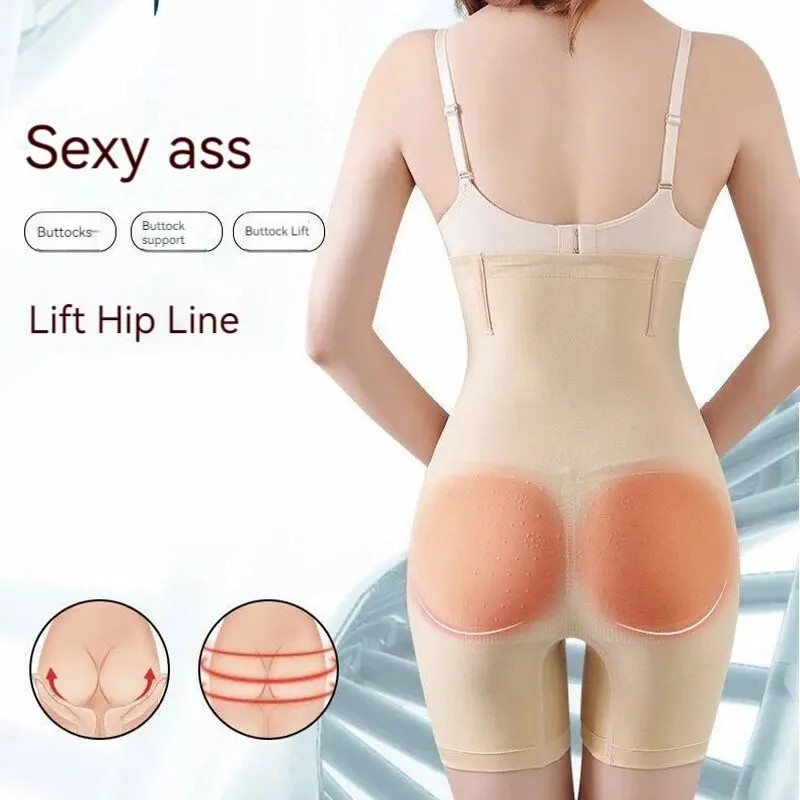 Tummy Tightening Pants High-Waisted Uterine Warming Pants Anti-Glare Safety Shaping Girdle Postpartum Buttock Lifting Pant weight loss products