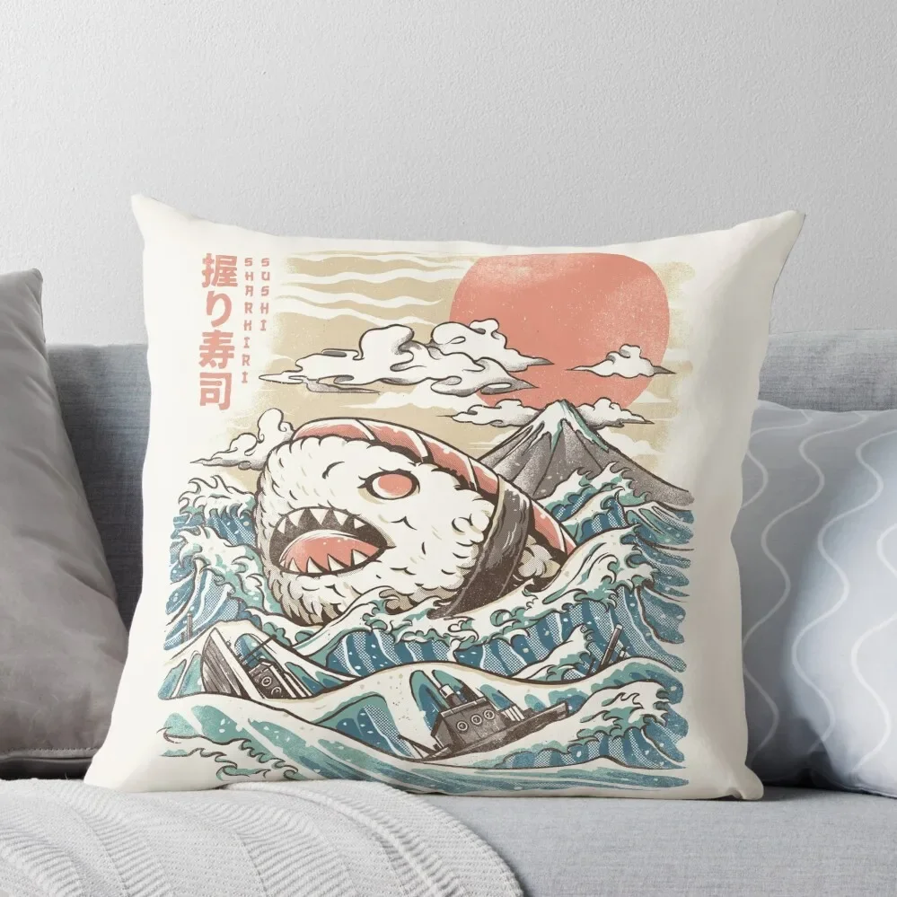 

Sharkiri Sushi Throw Pillow Covers For Sofas pillows decor home