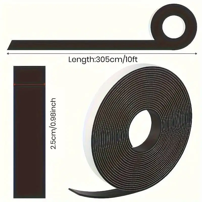 Versatile Self-Adhesive Magnetic Tape