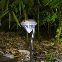 Exterior Lights Diamond Solar Stakes Lawn Lamp,Outdoor Lights, Landscape lighting,for Garden, Villa, Courtyard, Camping Decor 1